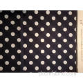 W 100% bawełniany Twill Polkadot Printed Fabric 145GSM